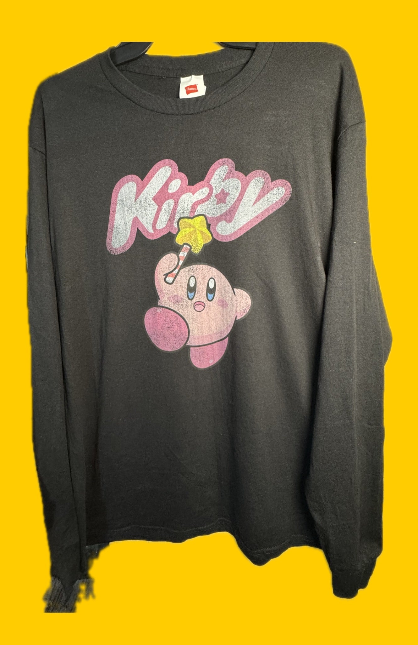 Camisa manga larga Kirby (Pieza única)